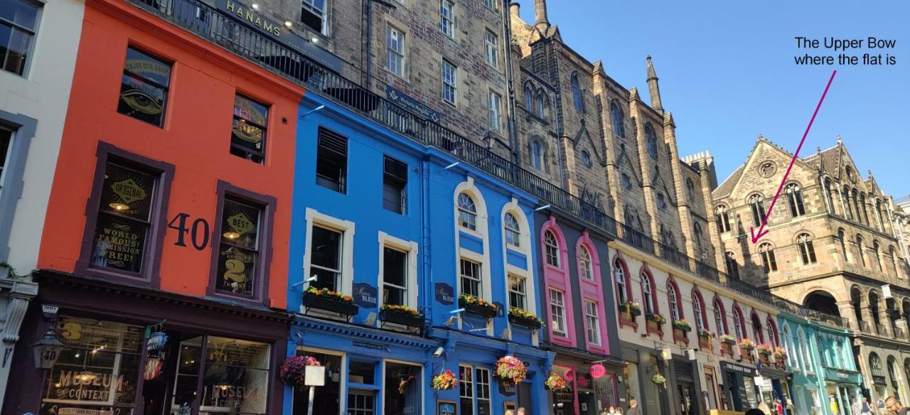 Royal Mile Apartment, 1 Minute From The Castle. เอดินบะระ ภายนอก รูปภาพ